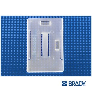 brady 1840-3025 id badge holder